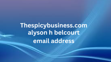 alyson h belcourt email address